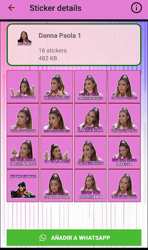 Run android online APK Stickers Danna Paola WhatsApp from MyAndroid or emulate Stickers Danna Paola WhatsApp using MyAndroid Run android online APK Stickers Danna Paola WhatsApp from MyAndroid or emulate Stickers Danna Paola WhatsApp using MyAndroid