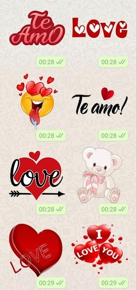 Run android online APK stickers de amor para whatsap from MyAndroid or emulate stickers de amor para whatsap using MyAndroid