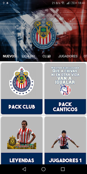 Run android online APK Stickers de Chivas from MyAndroid or emulate Stickers de Chivas using MyAndroid