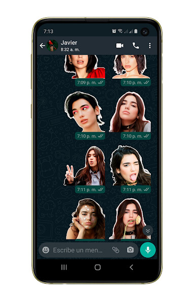 Run android online APK Stickers de Dua Lipa from MyAndroid or emulate Stickers de Dua Lipa using MyAndroid Run android online APK Stickers de Dua Lipa from MyAndroid or emulate Stickers de Dua Lipa using MyAndroid