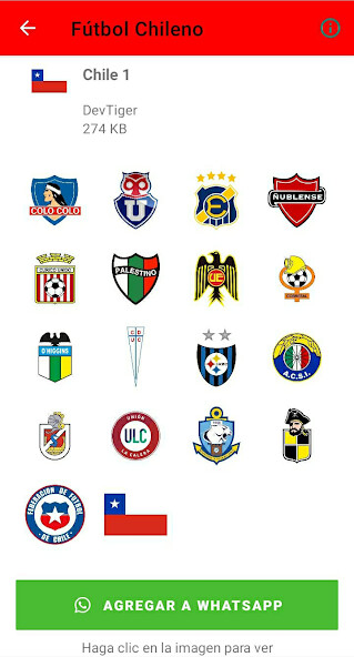 Run android online APK Stickers de Fútbol Chileno from MyAndroid or emulate Stickers de Fútbol Chileno using MyAndroid Run android online APK Stickers de Fútbol Chileno from MyAndroid or emulate Stickers de Fútbol Chileno using MyAndroid