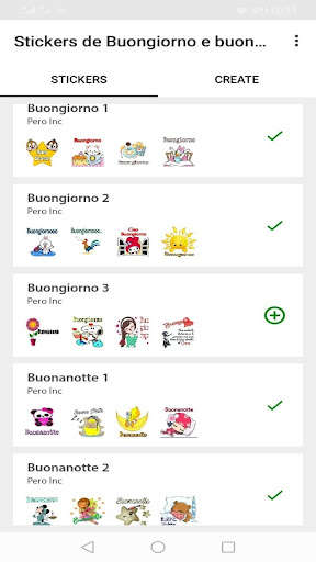 Run android online APK Stickers del buongiorno e buonanotte WAStickerApps from MyAndroid or emulate Stickers del buongiorno e buonanotte WAStickerApps using MyAndroid