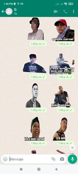 Run android online APK Stickers de Santa Fe Klan from MyAndroid or emulate Stickers de Santa Fe Klan using MyAndroid