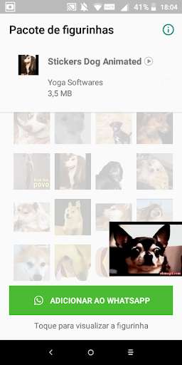Run android online APK Stickers Dog Animated from MyAndroid or emulate Stickers Dog Animated using MyAndroid