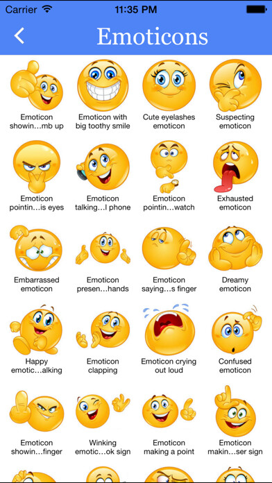 Emulate iPhone app Stickers For Chat Apps using MyAndroid