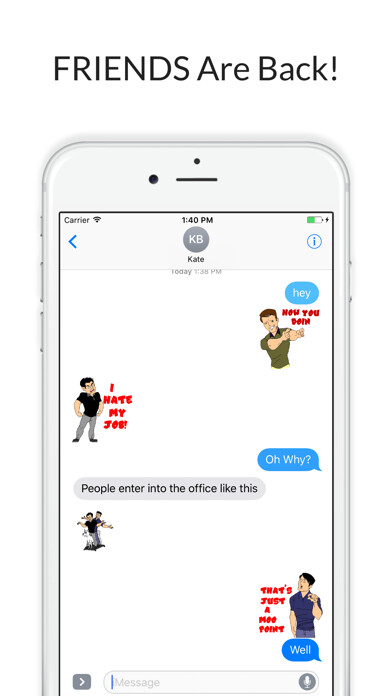 Emulate iPhone app Stickers for Friends using MyAndroid Emulate iPhone app Stickers for Friends using MyAndroid