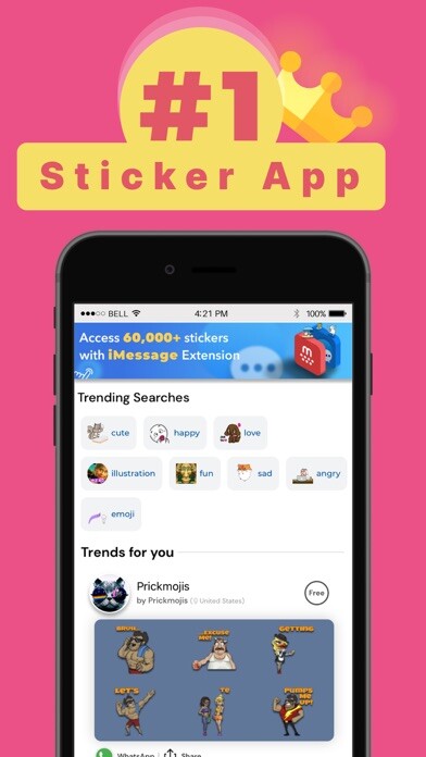 Emulate iPhone app Stickers for photos & text using MyAndroid Emulate iPhone app Stickers for photos & text using MyAndroid