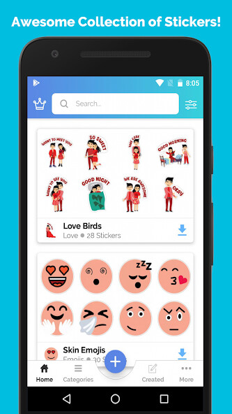 Run android online APK Stickers for WhatsApp - WAStickerApps from MyAndroid or emulate Stickers for WhatsApp - WAStickerApps using MyAndroid Run android online APK Stickers for WhatsApp - WAStickerApps from MyAndroid or emulate Stickers for WhatsApp - WAStickerApps using MyAndroid