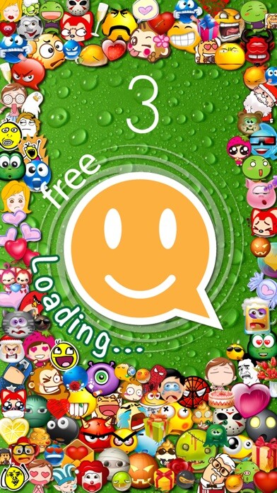 Emulate iPhone app Stickers Free3 -Gif Photo for WhatsApp,WeChat,Line,Snapchat,QQ,Kik,Telegram using MyAndroid