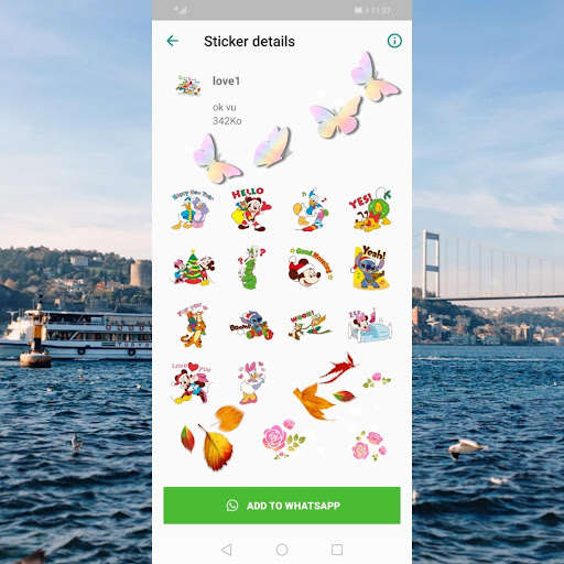 Run android online APK stickers happy year from MyAndroid or emulate stickers happy year using MyAndroid