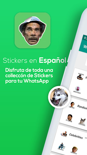 Run android online APK Stickers in Spanish - WAStickerApps from MyAndroid or emulate Stickers in Spanish - WAStickerApps using MyAndroid