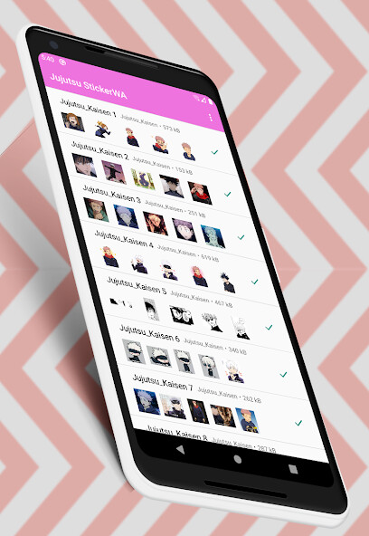 Run android online APK Stickers Jujutsu For WhatsApp from MyAndroid or emulate Stickers Jujutsu For WhatsApp using MyAndroid