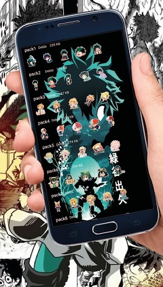 Run android online APK Stickers no Hero for WSP from MyAndroid or emulate Stickers no Hero for WSP using MyAndroid