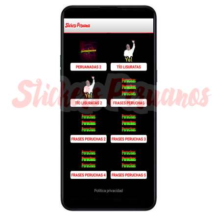 Run android online APK Stickers Peruanos para WhatsApp - WAStickerApps from MyAndroid or emulate Stickers Peruanos para WhatsApp - WAStickerApps using MyAndroid