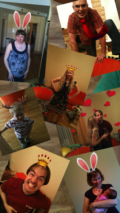 Emulate iPhone app Stickers Photo Booth: Try Antlers and Bunny Ears! using MyAndroid Emulate iPhone app Stickers Photo Booth: Try Antlers and Bunny Ears! using MyAndroid