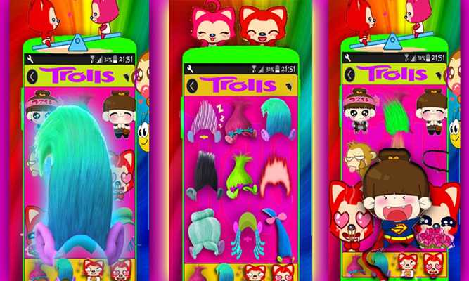 Emulate Android APK Stickers Photo For troll