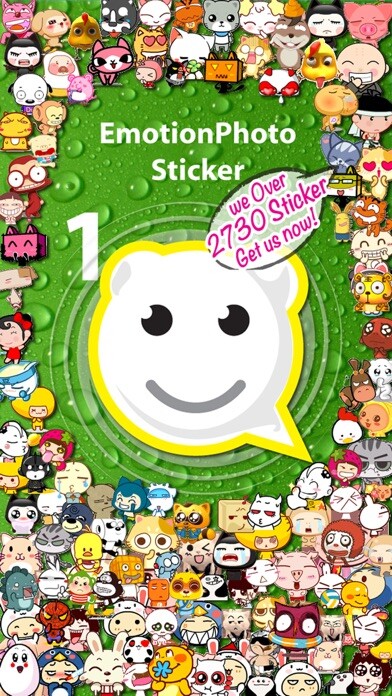 Emulate iPhone app Stickers Pro 1 with Emoji Art for whatsapp, wechat, QQ Messages using MyAndroid