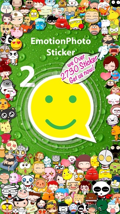 Emulate iPhone app Stickers Pro 2 with Emoji Art for Messages using MyAndroid