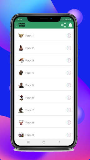 Run android online APK Stickers Random from MyAndroid or emulate Stickers Random using MyAndroid
