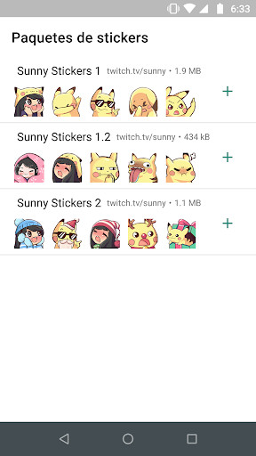 Run android online APK Stickers Sunny Twitch for Whatsapp from MyAndroid or emulate Stickers Sunny Twitch for Whatsapp using MyAndroid