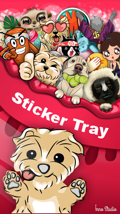 Emulate iPhone app Sticker Tray using MyAndroid Emulate iPhone app Sticker Tray using MyAndroid