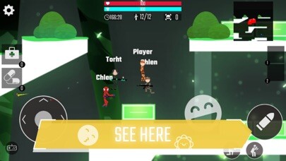 Emulate iPhone app Stick fight counter using MyAndroid Emulate iPhone app Stick fight counter using MyAndroid