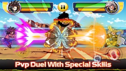 Emulate iPhone app Stick Fight : Dragon Legends using MyAndroid