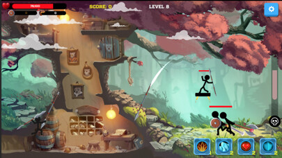 Emulate iPhone app Stick Fight : New War Game using MyAndroid Emulate iPhone app Stick Fight : New War Game using MyAndroid