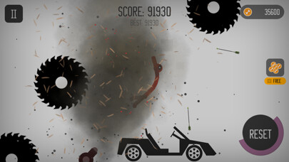 Emulate iPhone app Stickhero Dismounting Ragdoll using MyAndroid