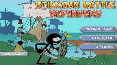 Emulate iPhone app Stickman Battle:Defenders - Tower Defense Strategy using MyAndroid