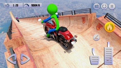 Emulate iPhone app Stickman Bike Jumping & Stunts using MyAndroid Emulate iPhone app Stickman Bike Jumping & Stunts using MyAndroid