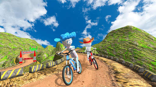 Run android online APK Stickman BMX Cycle Offroad Hill Climb from MyAndroid or emulate Stickman BMX Cycle Offroad Hill Climb using MyAndroid