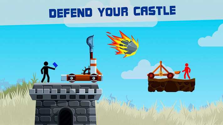 Emulate Android APK Stickman Catapult Simulator - War Archery Master