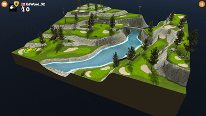 Emulate iPhone app Stickman Cross Golf Battle using MyAndroid