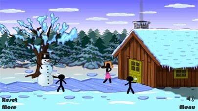Emulate iPhone app Stickman Death - Christmas Edition using MyAndroid Emulate iPhone app Stickman Death - Christmas Edition using MyAndroid