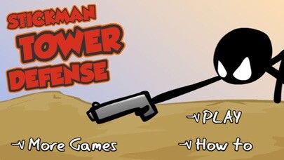 Emulate iPhone app Stickman Defense - Shooting Game using MyAndroid