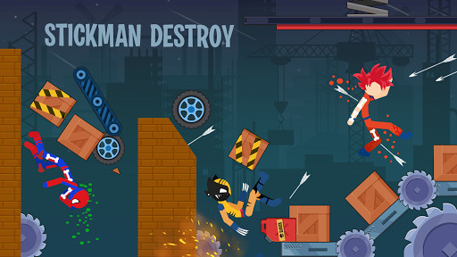 Run android online APK Stickman Destroy - Super Warriors Destruction from MyAndroid or emulate Stickman Destroy - Super Warriors Destruction using MyAndroid