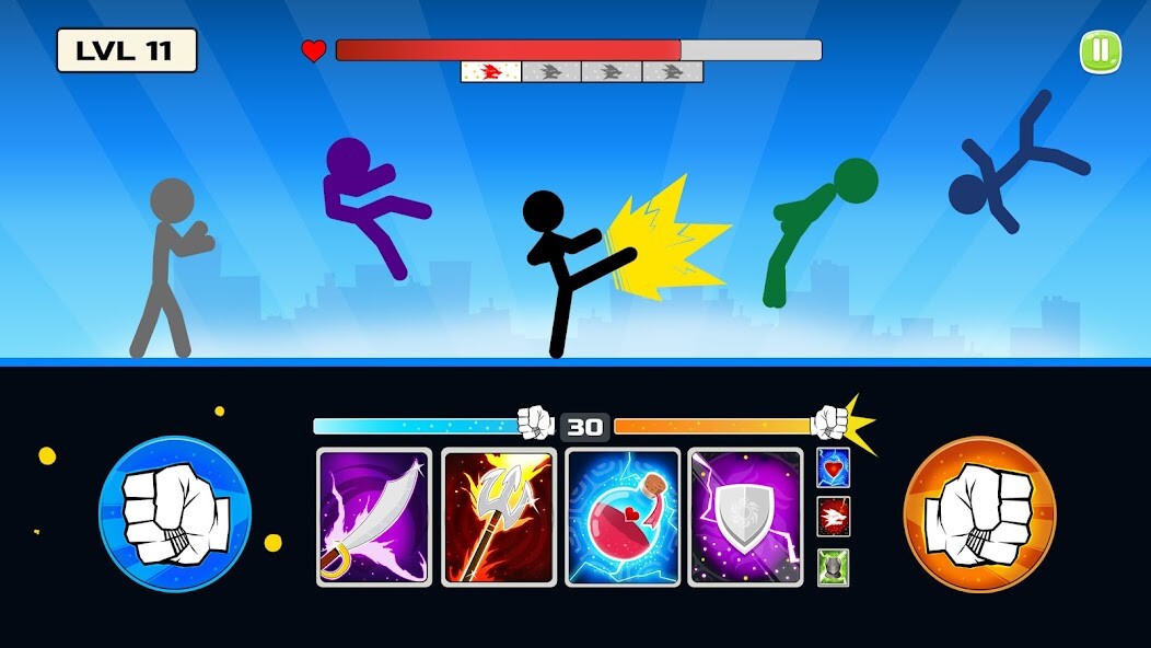 Emulate Android APK Stickman Fighter : Mega Brawl Emulate Android APK Stickman Fighter : Mega Brawl