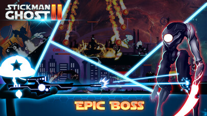 Emulate iPhone app Stickman Ghost 2: Galaxy Wars using MyAndroid Emulate iPhone app Stickman Ghost 2: Galaxy Wars using MyAndroid