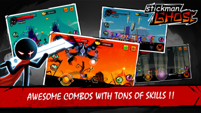 Emulate iPhone app Stickman Ghost Ninja Warrior using MyAndroid Emulate iPhone app Stickman Ghost Ninja Warrior using MyAndroid