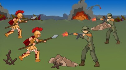 Emulate iPhone app Stickman History Battle using MyAndroid Emulate iPhone app Stickman History Battle using MyAndroid