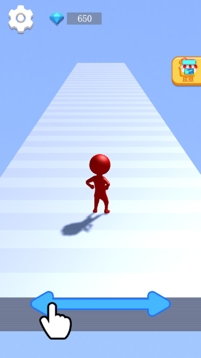 Emulate iPhone app Stickman Love Run using MyAndroid