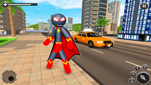 Run android online APK Stickman Mafia Rope Hero - Superhero Gangster Game from MyAndroid or emulate Stickman Mafia Rope Hero - Superhero Gangster Game using MyAndroid