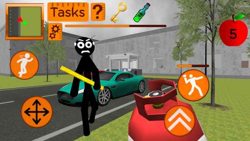 Run android online APK Stickman Neighbor Teacher Escape from MyAndroid or emulate Stickman Neighbor Teacher Escape using MyAndroid