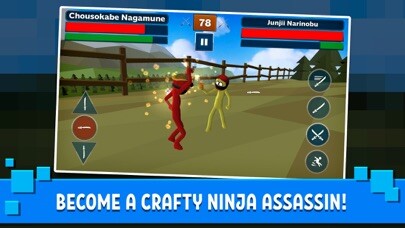 Emulate iPhone app Stickman Ninja Assassin Legend using MyAndroid Emulate iPhone app Stickman Ninja Assassin Legend using MyAndroid