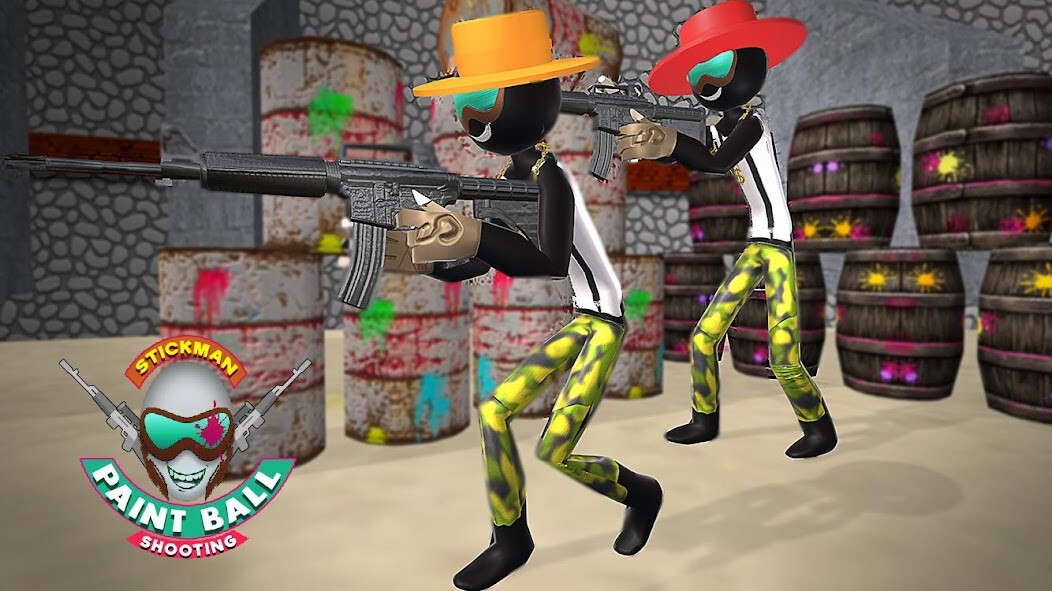 Run android online APK Stickman Paintball Arena Shooting Pro from MyAndroid or emulate Stickman Paintball Arena Shooting Pro using MyAndroid