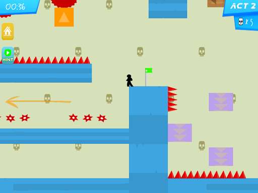 Run android online APK Stickman Parkour:Unfair Vex Platformer from MyAndroid or emulate Stickman Parkour:Unfair Vex Platformer using MyAndroid
