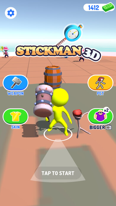Emulate iPhone app Stickman Smashers using MyAndroid Emulate iPhone app Stickman Smashers using MyAndroid