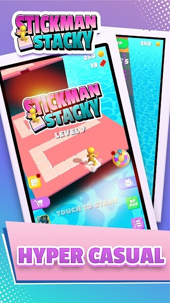 Run android online APK Stickman Stacky - Puzzle Game from MyAndroid or emulate Stickman Stacky - Puzzle Game using MyAndroid