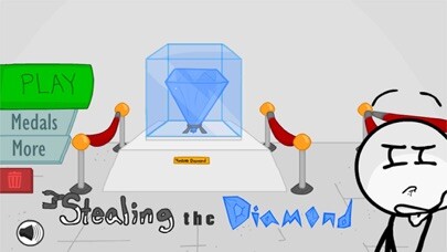 Emulate iPhone app Stickman Stealing The Diamond using MyAndroid